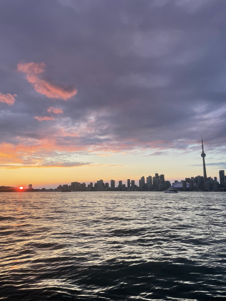 Sunset at Toronto Islands